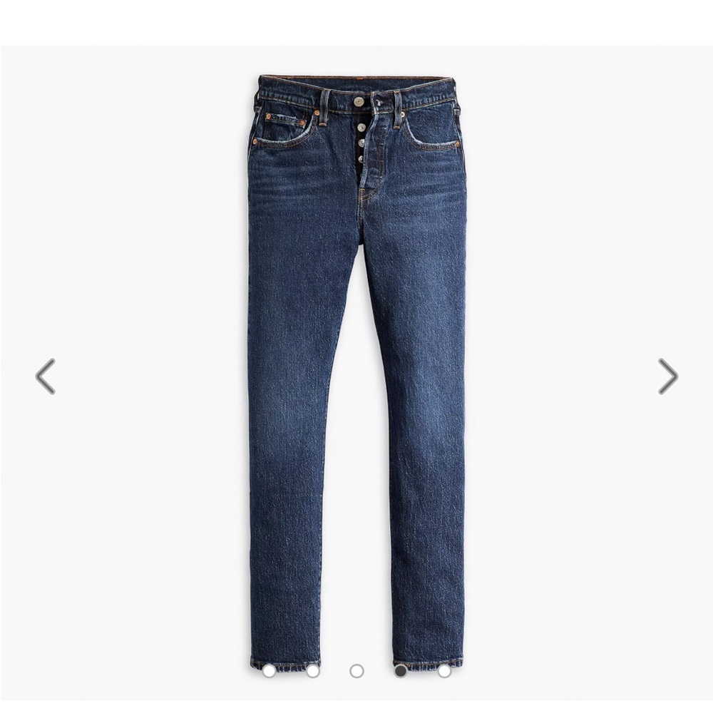 Levi’s 501 straight leg button fly jeans 27x32